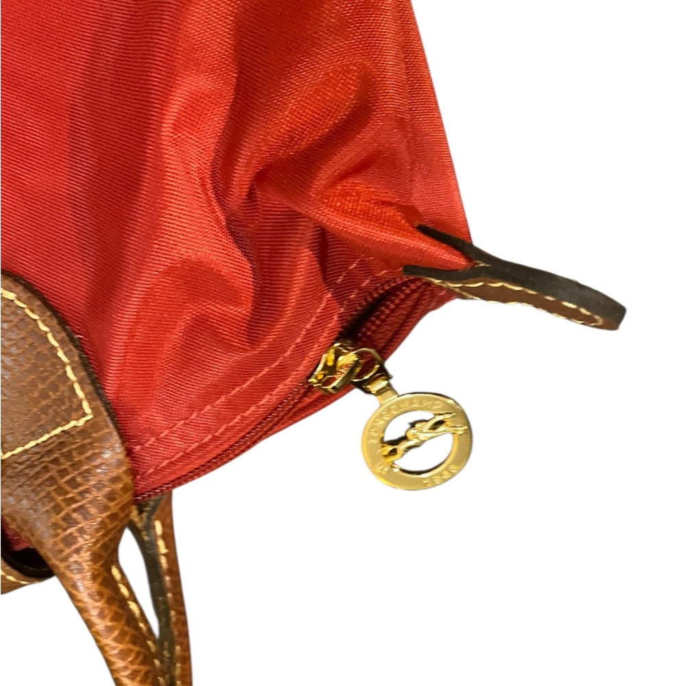 Red Longchamp Women's Small Tote/ Handbag - Picture 3 of 7
